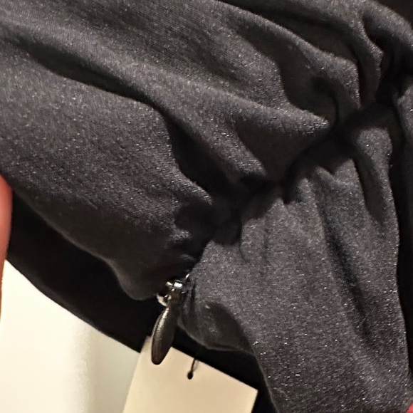 Zara Black Ruffled Off Shoulder Crop Top - Picture 8 of 8